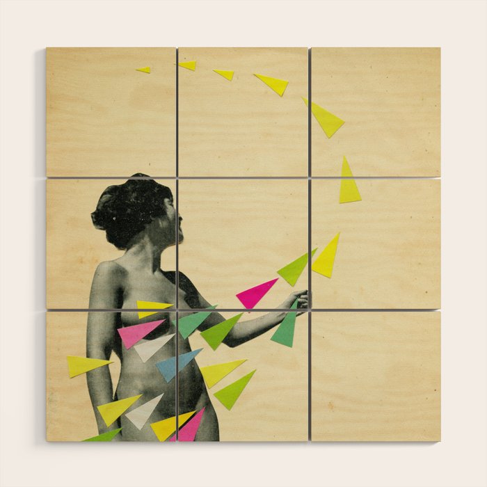 She's a Whirlwind Wood Wall Art Gallery Image 1