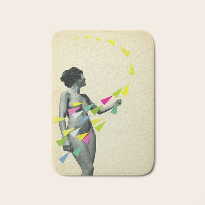 She's a Whirlwind Bath Mat Gallery Image 1
