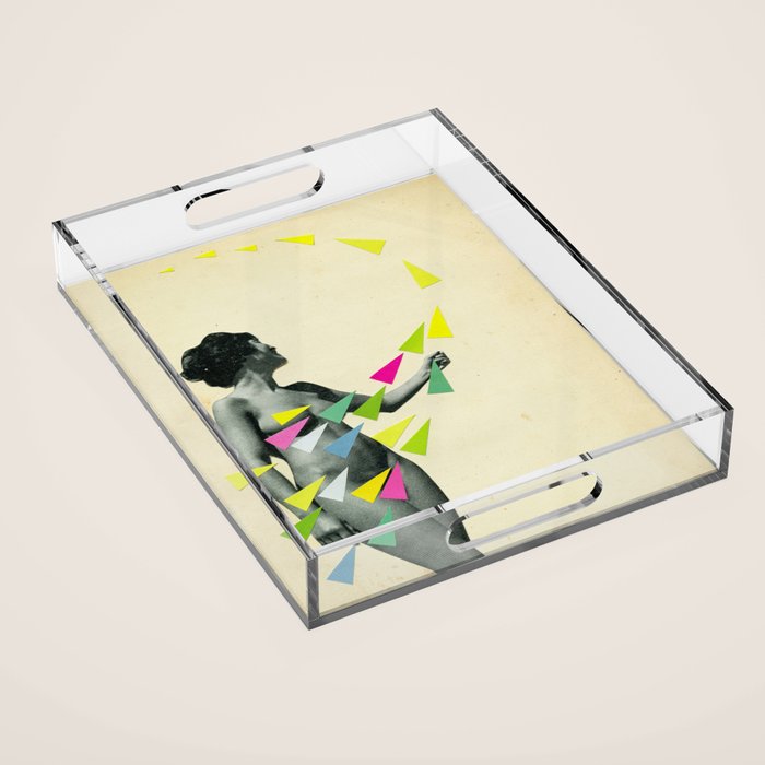 She's a Whirlwind Acrylic Tray Gallery Image 1