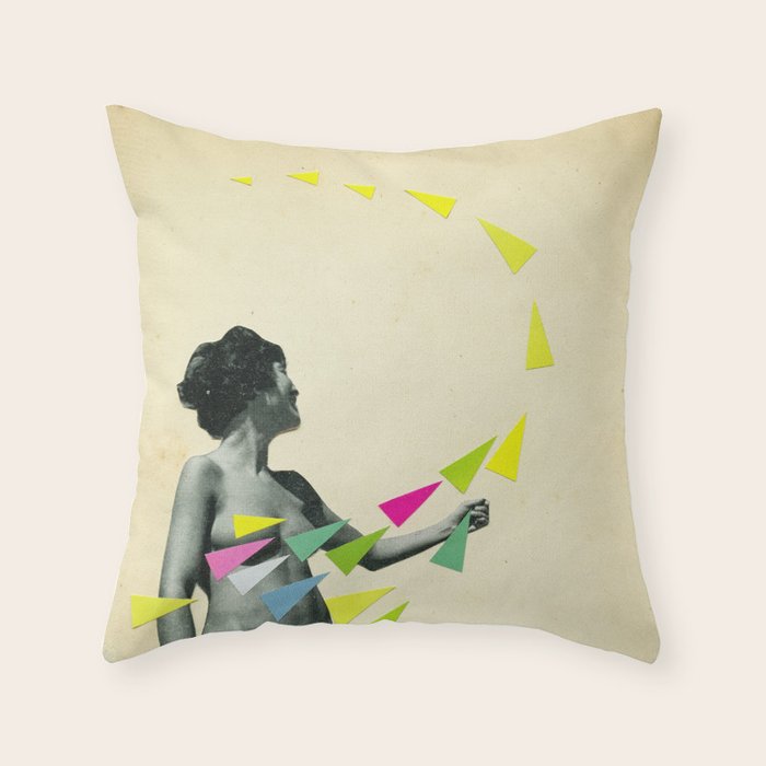 She's a Whirlwind Throw Pillow Gallery Image 6