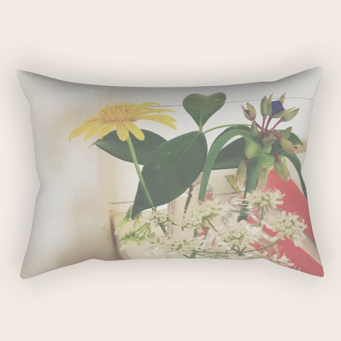 Morning at the Cottage Rectangular Pillow Gallery Image 2