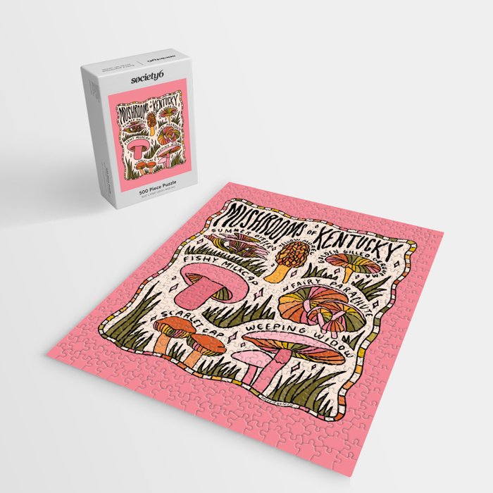 Mushrooms of Kentucky Jigsaw Puzzle Gallery Image 2