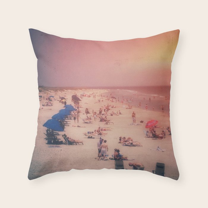 Beach Party 2 Throw Pillow Gallery Image 1