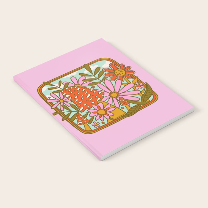 Mushrooms and Flowers Notebook Gallery Image 1