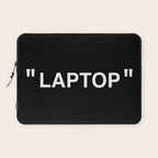 " Art " (Negative) Laptop Sleeve Gallery Image 1