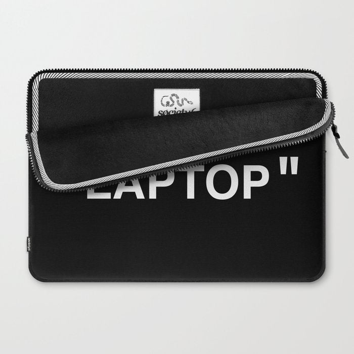 " Art " (Negative) Laptop Sleeve Gallery Image 2