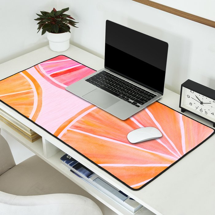 Sweet Summer Citrus - Watercolor Fruit Desk Mat Gallery Image 2