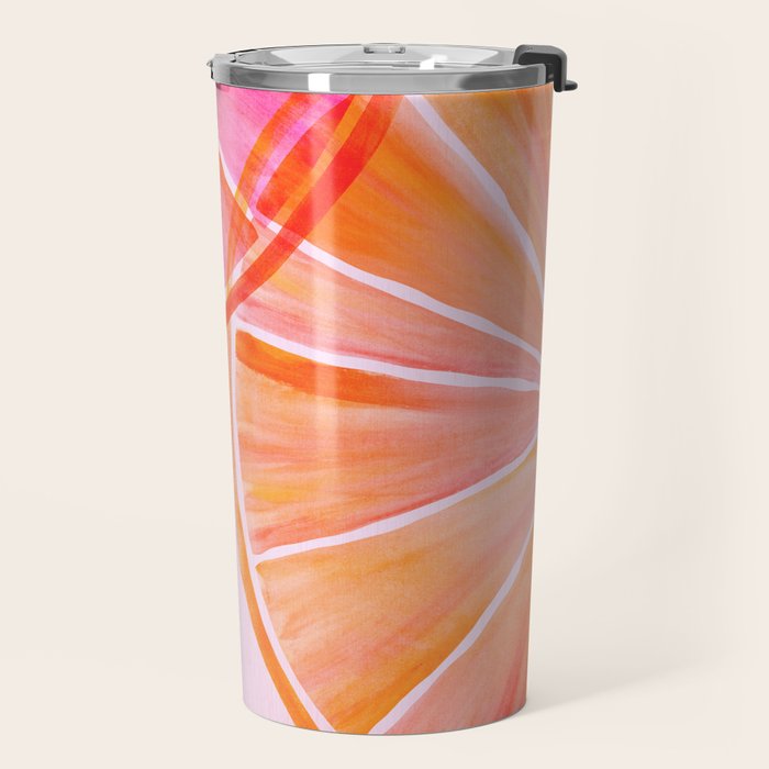 Sweet Summer Citrus - Watercolor Fruit Travel Mug Gallery Image 2