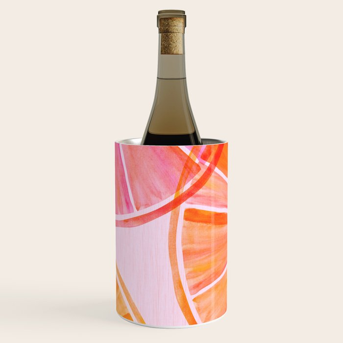 Sweet Summer Citrus - Watercolor Fruit Wine Chiller Gallery Image 1
