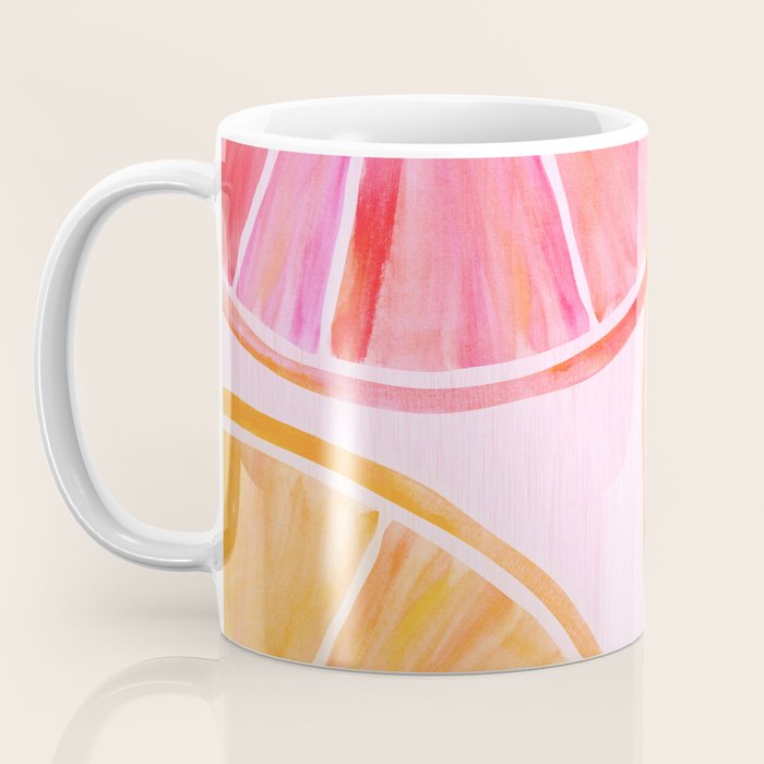 Sweet Summer Citrus - Watercolor Fruit Coffee Mug Gallery Image 3
