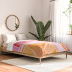 Sweet Summer Citrus - Watercolor Fruit Comforter Gallery Image 2