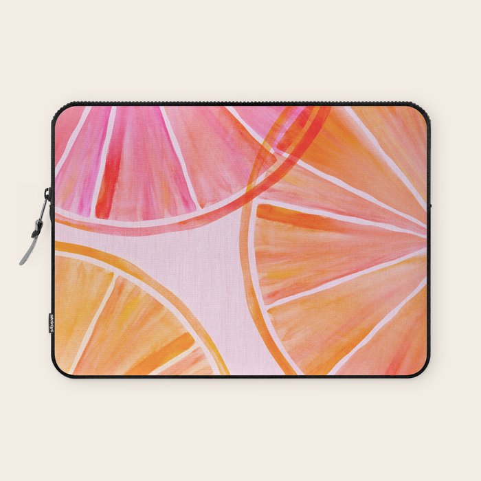 Sweet Summer Citrus - Watercolor Fruit Laptop Sleeve Gallery Image 1