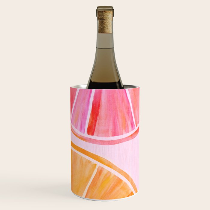 Sweet Summer Citrus - Watercolor Fruit Wine Chiller Gallery Image 2