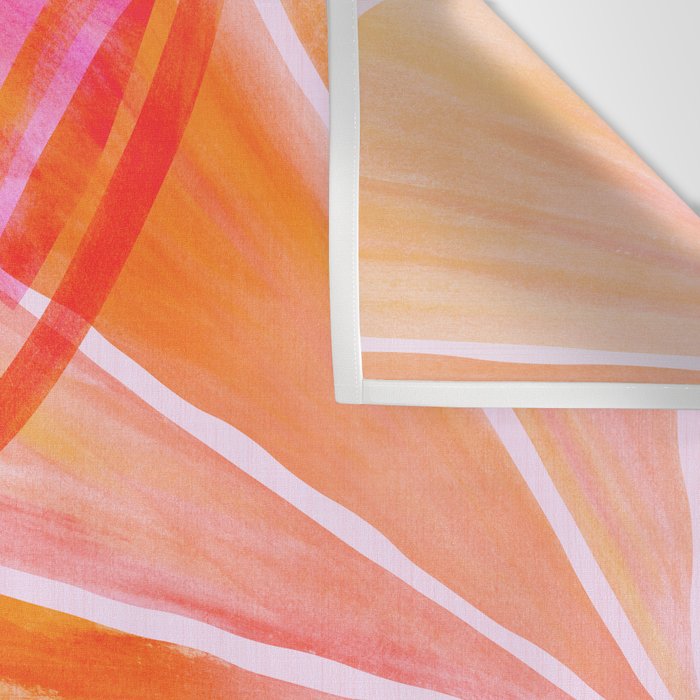 Sweet Summer Citrus - Watercolor Fruit Wall Tapestry Gallery Image 3