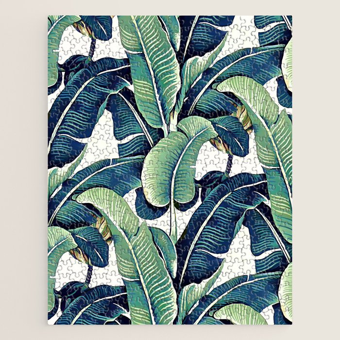 Banana Leaves Jigsaw Puzzle Gallery Image 1