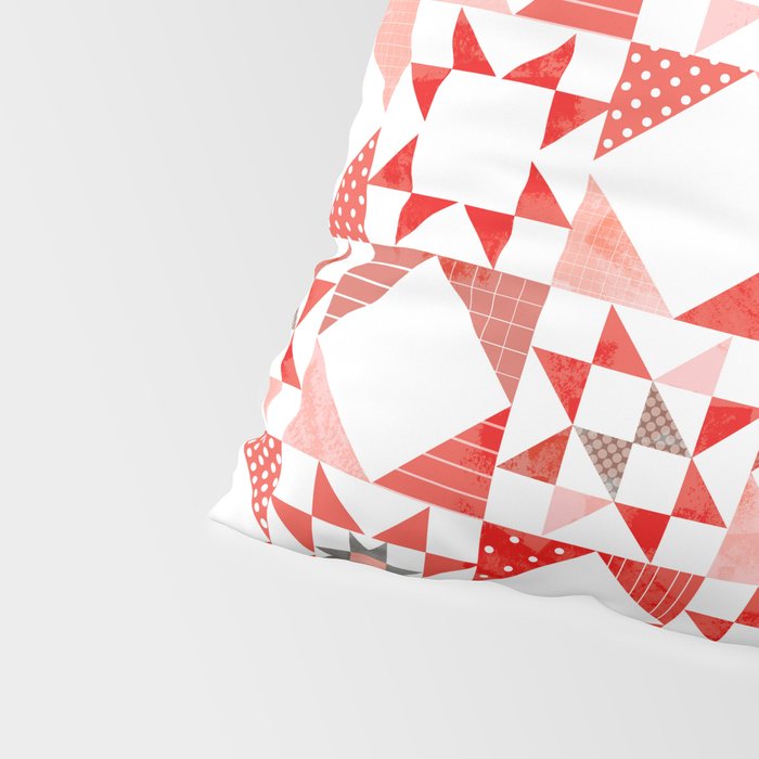 Christmas Quilt - pattern no1 Pillow Sham Gallery Image 4