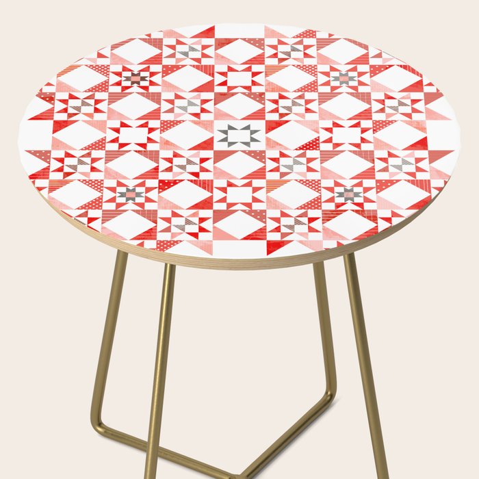 Christmas Quilt - pattern no1 Side Table Gallery Image 2