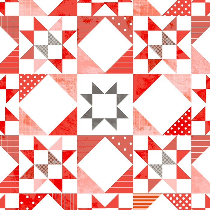Christmas Quilt - pattern no1 Coffee Mug Gallery Image 2