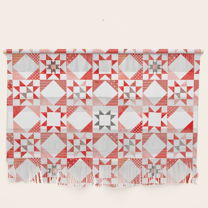 Christmas Quilt - pattern no1 Wall Hanging Gallery Image 1