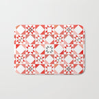 Christmas Quilt - pattern no1 Bath Mat Gallery Image 1