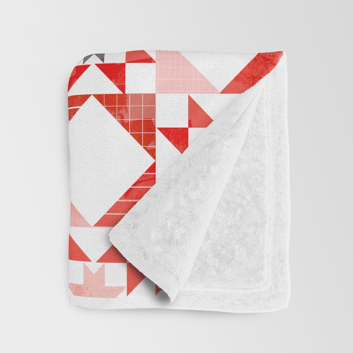 Christmas Quilt - pattern no1 Throw Blanket Gallery Image 3