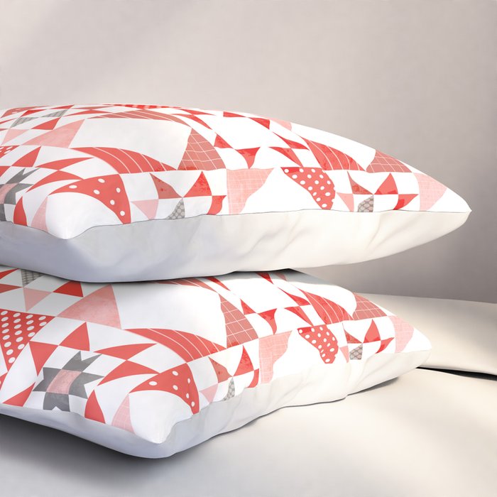 Christmas Quilt - pattern no1 Pillow Sham Gallery Image 3