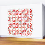 Christmas Quilt - pattern no1 Wall Mural Gallery Image 2