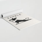 Inhale Exhale Boston Terrier Yoga Mat Gallery Image 2