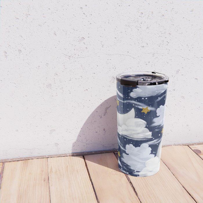 Magical Moon and Stars Travel Mug Gallery Image 4