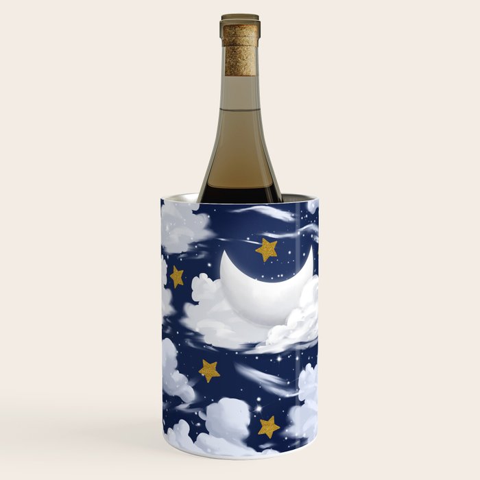 Magical Moon and Stars Wine Chiller Gallery Image 2