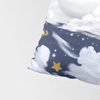 Magical Moon and Stars Pillow Sham Gallery Image 4