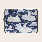 Magical Moon and Stars Laptop Sleeve Gallery Image 1