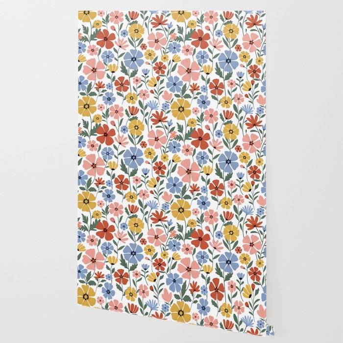 Colorful wildflowers Wallpaper Gallery Image 2