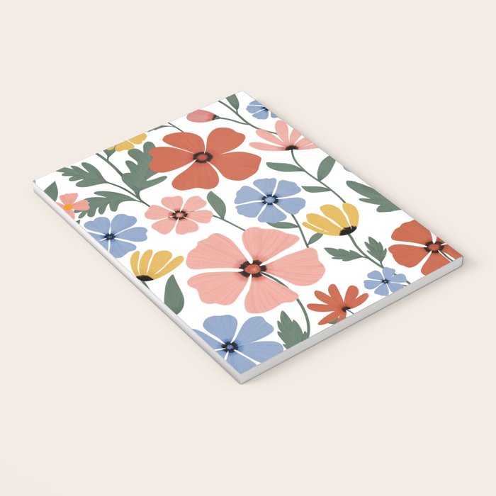Colorful wildflowers Notebook Gallery Image 3