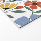 Colorful wildflowers Welcome Mat Gallery Image 2