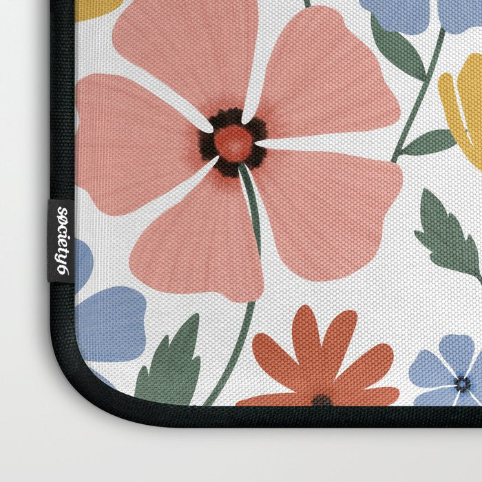 Colorful wildflowers Laptop Sleeve Gallery Image 3