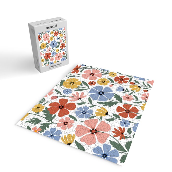 Colorful wildflowers Jigsaw Puzzle Gallery Image 2