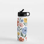 Colorful wildflowers Water Bottle Gallery Image 1