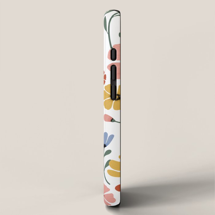 Colorful wildflowers iPhone Case Gallery Image 2