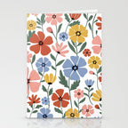 Colorful wildflowers Stationery Card Gallery Image 2