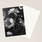 Dark Baroque Blossom Symphony Large Flower Art Stationery Card Gallery Image 2