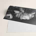 Dark Baroque Blossom Symphony Large Flower Art Wrapping Paper Gallery Image 2