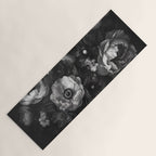 Dark Baroque Blossom Symphony Large Flower Art Yoga Mat Gallery Image 1
