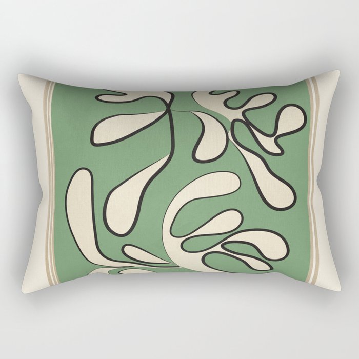 Minimal Abstraction 2 Rectangular Pillow Gallery Image 2
