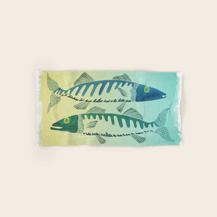 Fish Duo Bath Towel Gallery Image 1