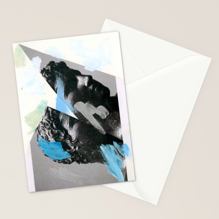 Untitled (Painted Composition 1) Stationery Card Gallery Image 2