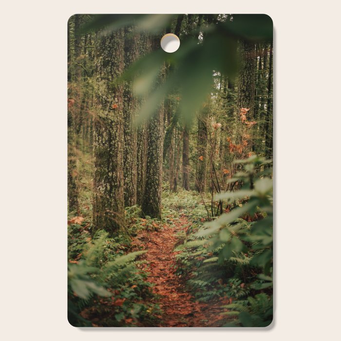 Forest Trail IV Cutting Board Gallery Image 1