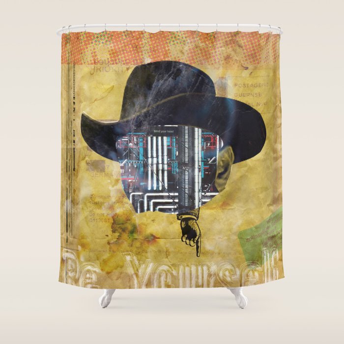 Be Yourself Shower Curtain Gallery Image 1