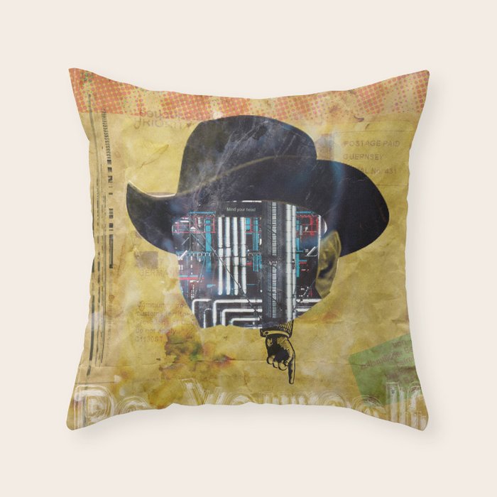 Be Yourself Throw Pillow Gallery Image 1