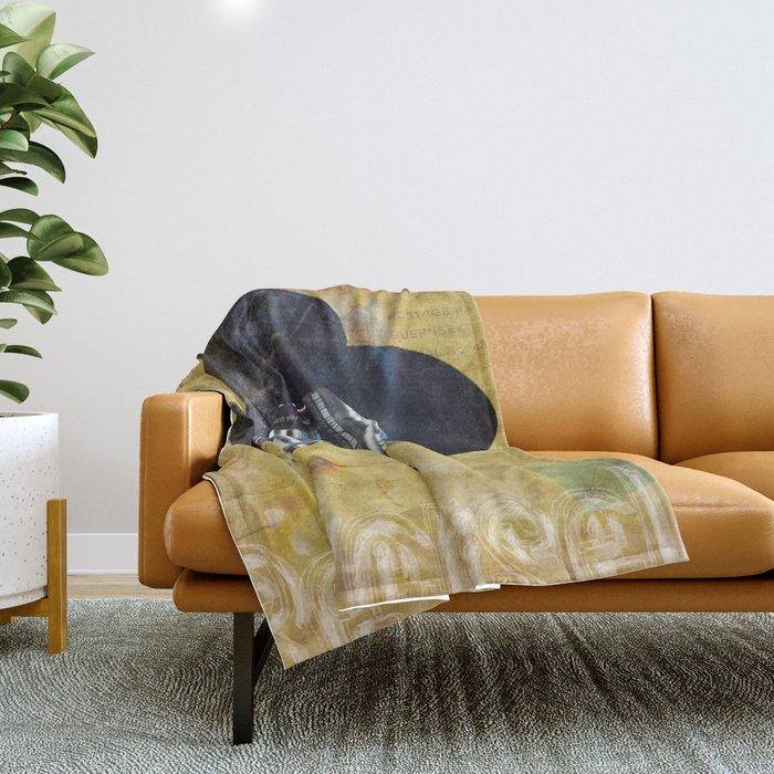 Be Yourself Throw Blanket Gallery Image 1